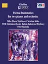 KLEBE: Poema drammatico / Widmungen / Zornige Lieder ohne Worte